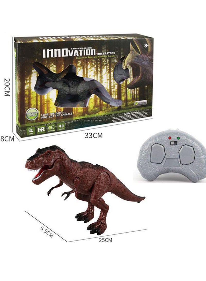 Tricky Toys Remote Control Electric Simulation Tyrannosaurus Rex Toy(Matching Battery + Screwdriver)