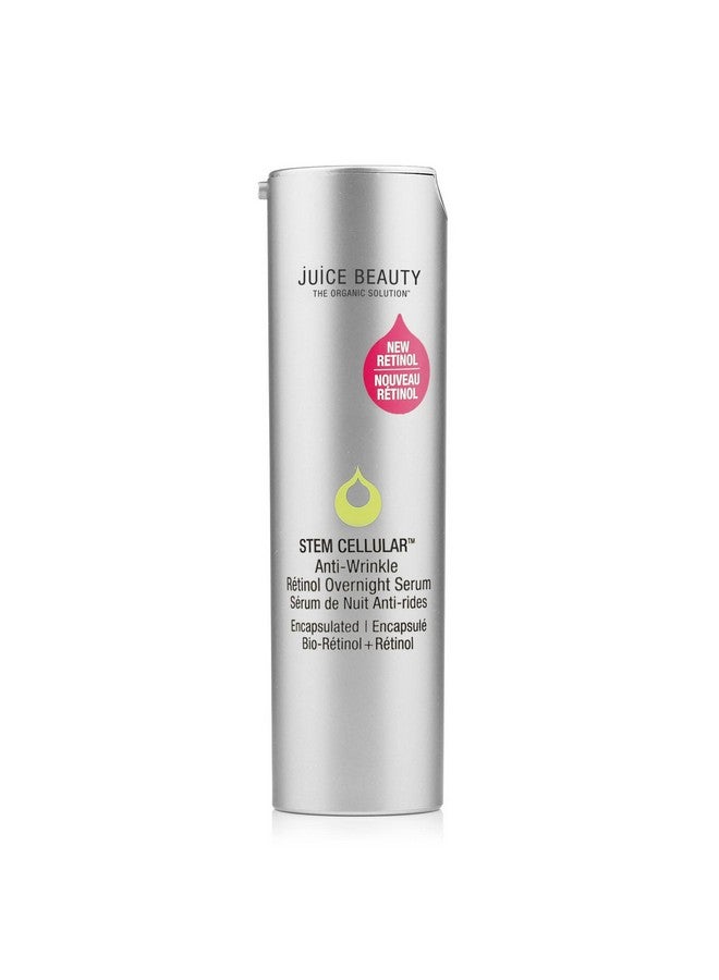 Stem Cellular Antiwrinkle Retinol Overnight Serum With Hyaluronic Acid Retinol Serum For Face 1 Fl Oz