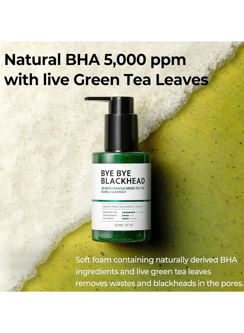 Bye Bye Blackhead 30 Days Miracle Green Tea Tox Bubble Cleanser 120grams