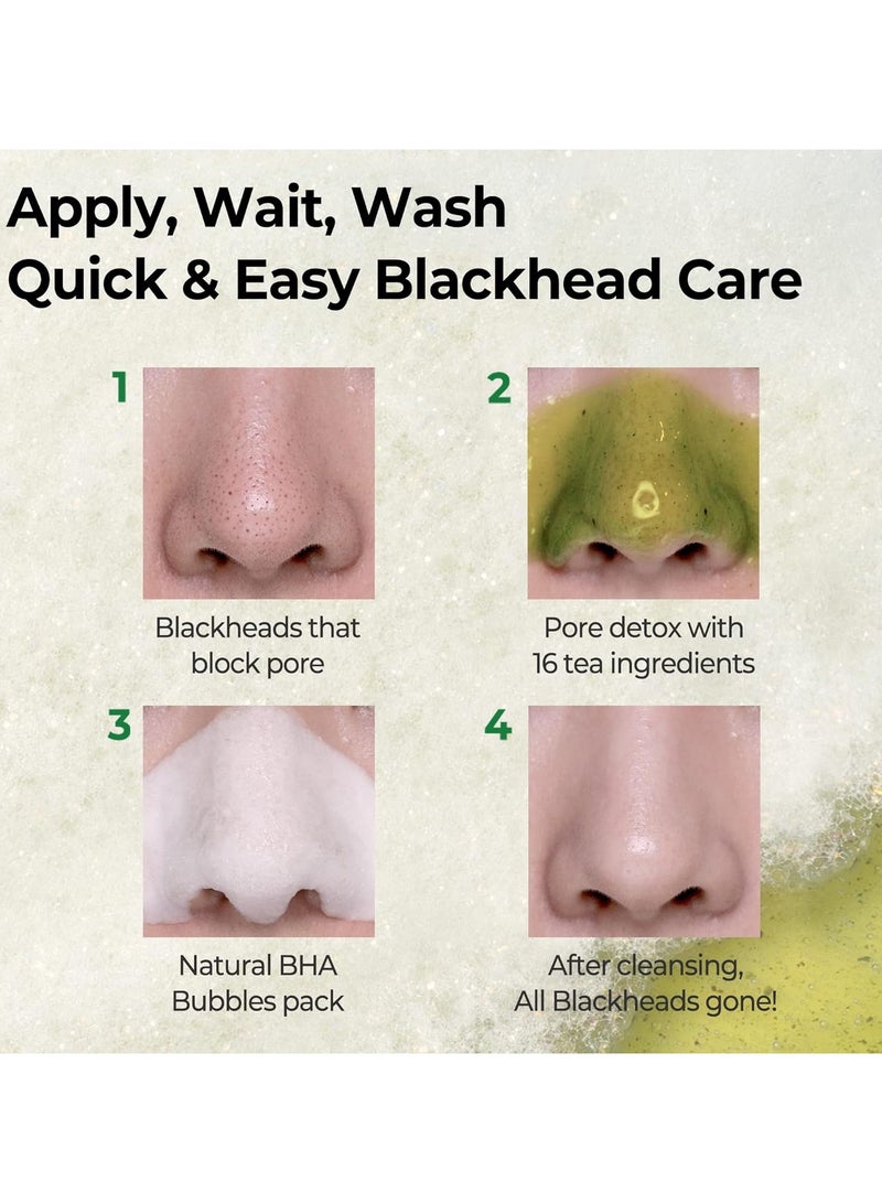 Bye Bye Blackhead 30 Days Miracle Green Tea Tox Bubble Cleanser 120grams