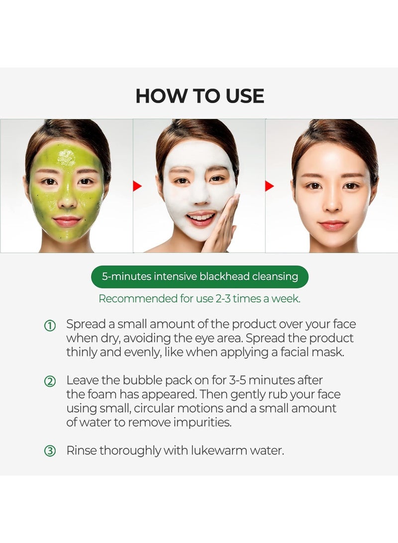 Bye Bye Blackhead 30 Days Miracle Green Tea Tox Bubble Cleanser 120grams