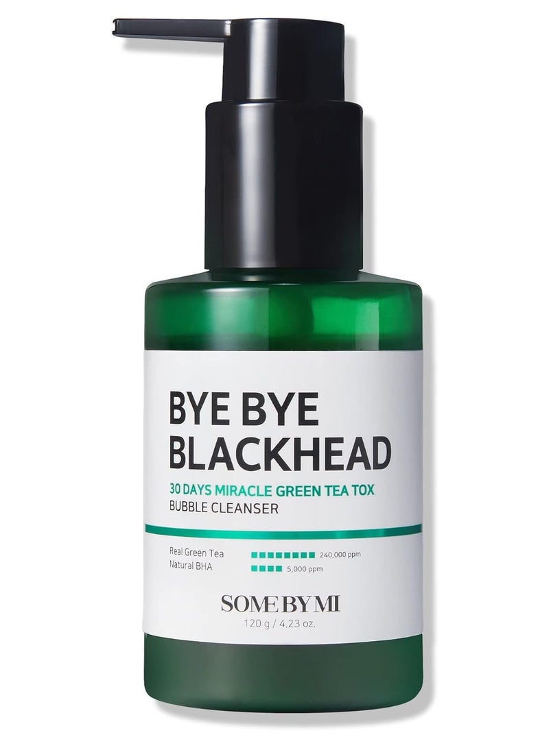 Bye Bye Blackhead 30 Days Miracle Green Tea Tox Bubble Cleanser 120grams