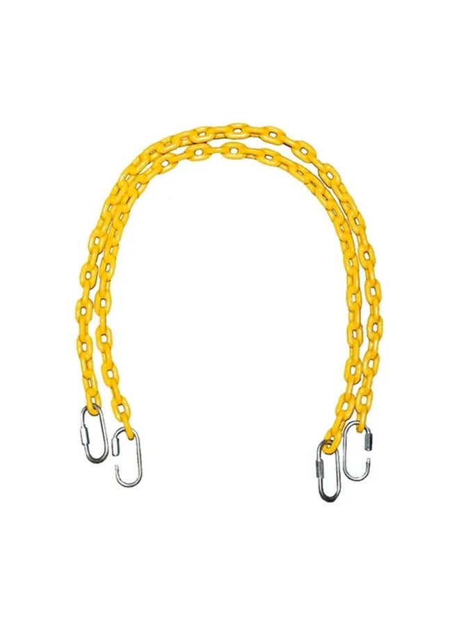 Heavy-Duty Industrial Plastic Cover Chain With Snap Hook Lightweight Durable Uv-Resistant