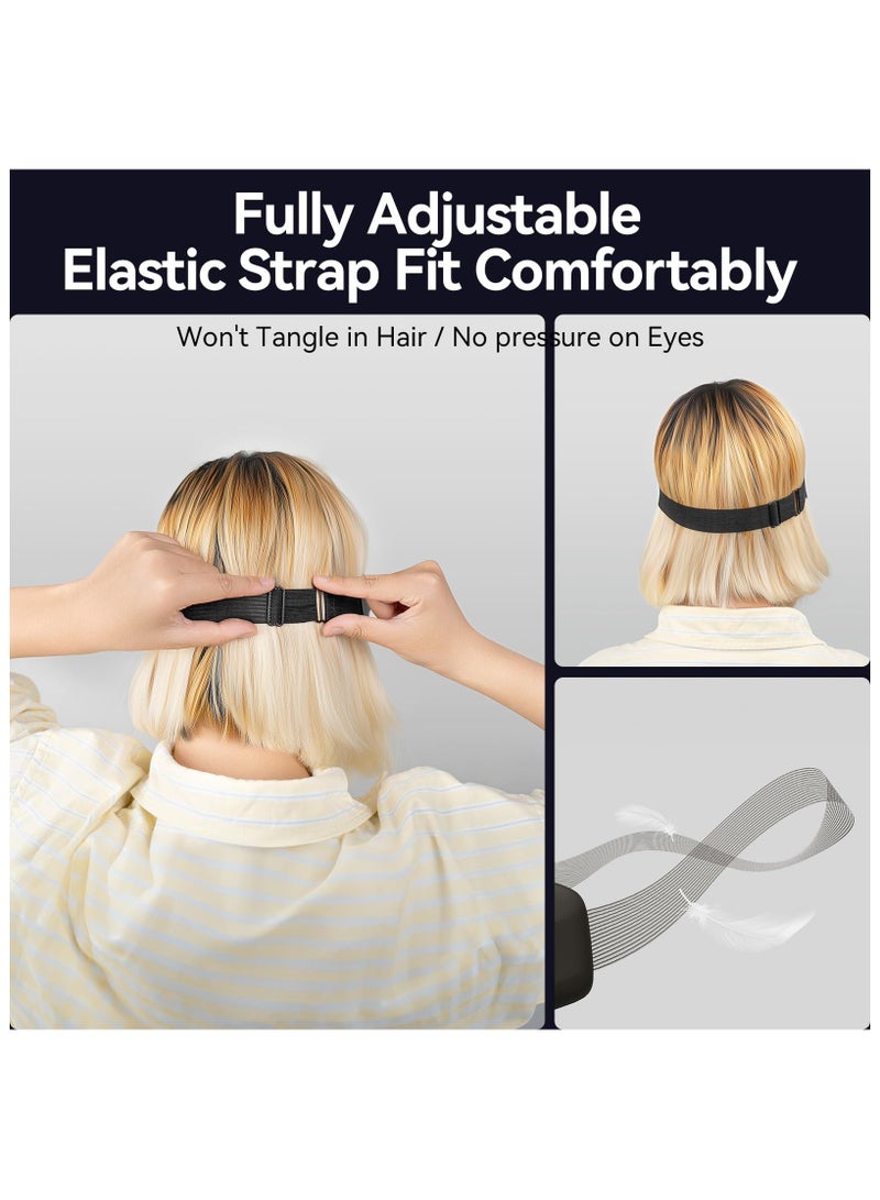 3D Sleep Mask, Aroma Eye Masks for Sleep, 99.9% Light Blackout Sleeping Eye Mask for Women, Contoured Cup Night Blindfold, Eye Cover Eye Shade with Adjustable Strap, Medium Size (Grey)