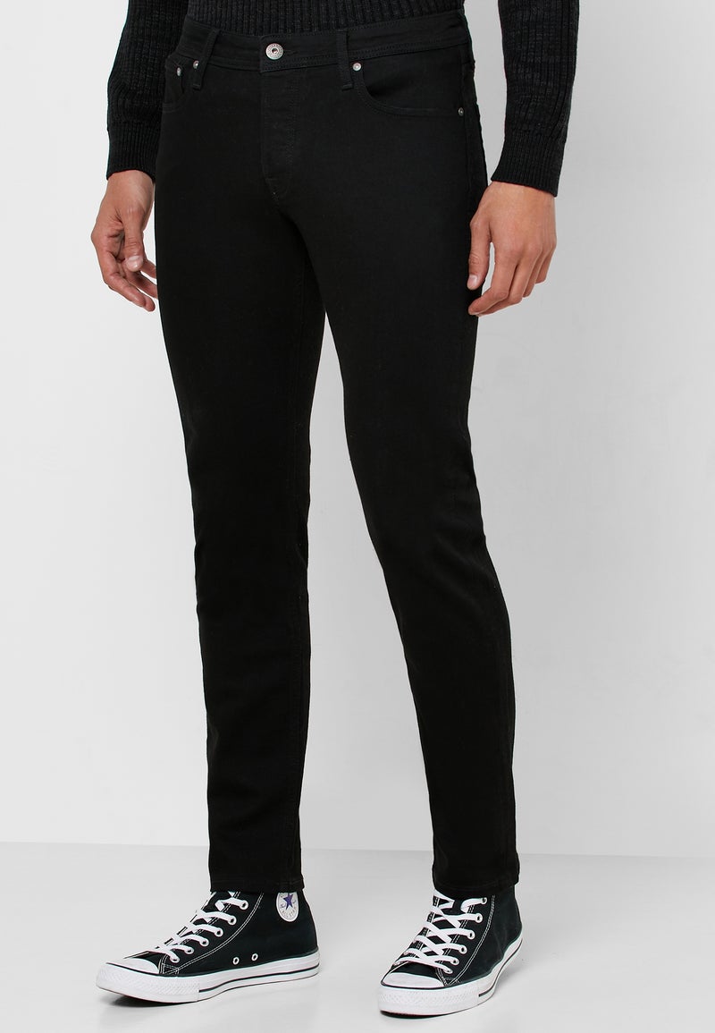 Glenn Slim Fit Jeans Black