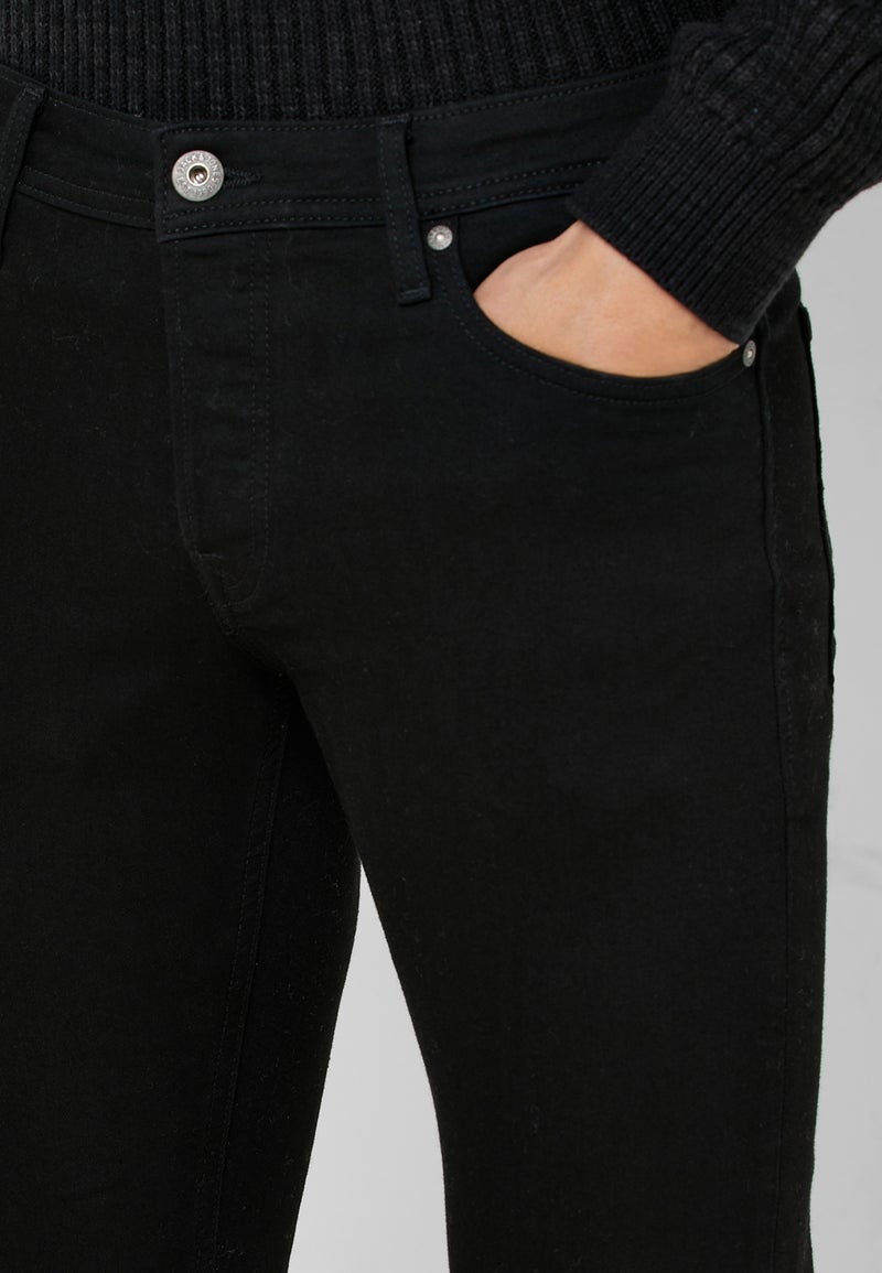 Glenn Slim Fit Jeans Black