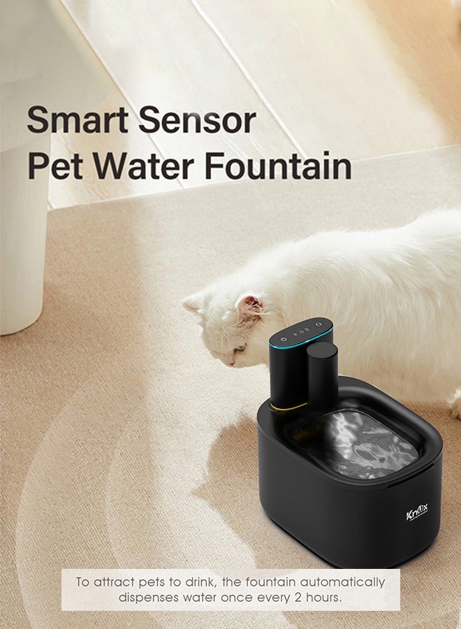 Cat, Pet Fountain with Rechargeable Battery for Cat Dog Water Drinking, 3.5L Automatic Pet Water Dispenser Hygienic Drinking Bowl Super Quiet for Cats, Dogs
