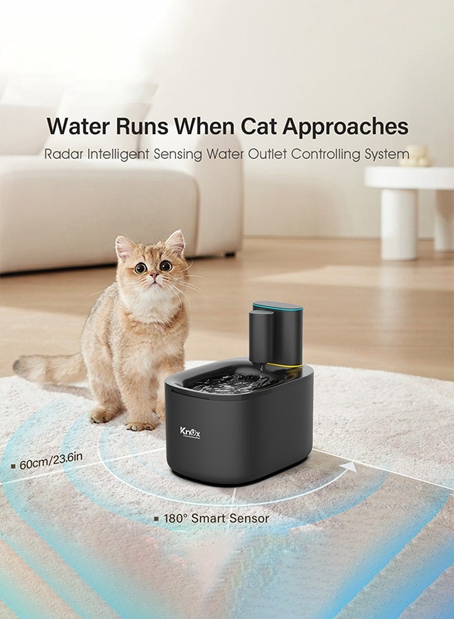 Cat, Pet Fountain with Rechargeable Battery for Cat Dog Water Drinking, 3.5L Automatic Pet Water Dispenser Hygienic Drinking Bowl Super Quiet for Cats, Dogs