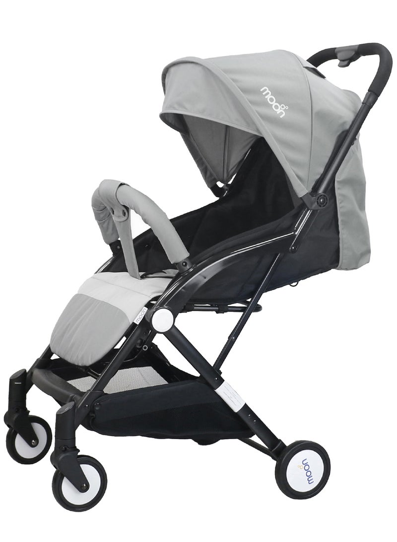 Compact Cabin Stroller - Cool Grey/Black