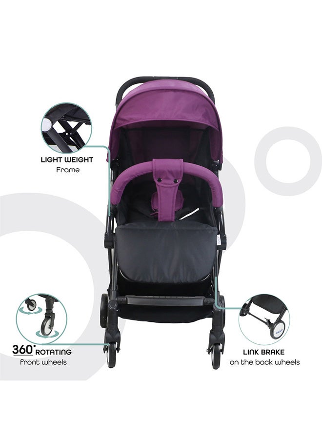 Compact - Cabin Stroller - Purple