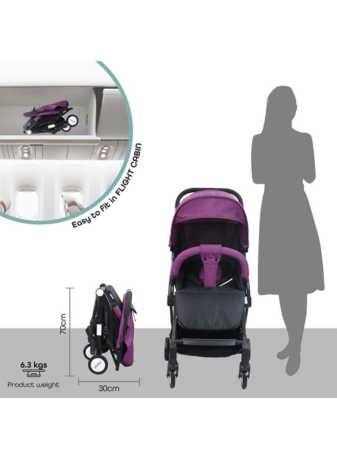 Compact - Cabin Stroller - Purple