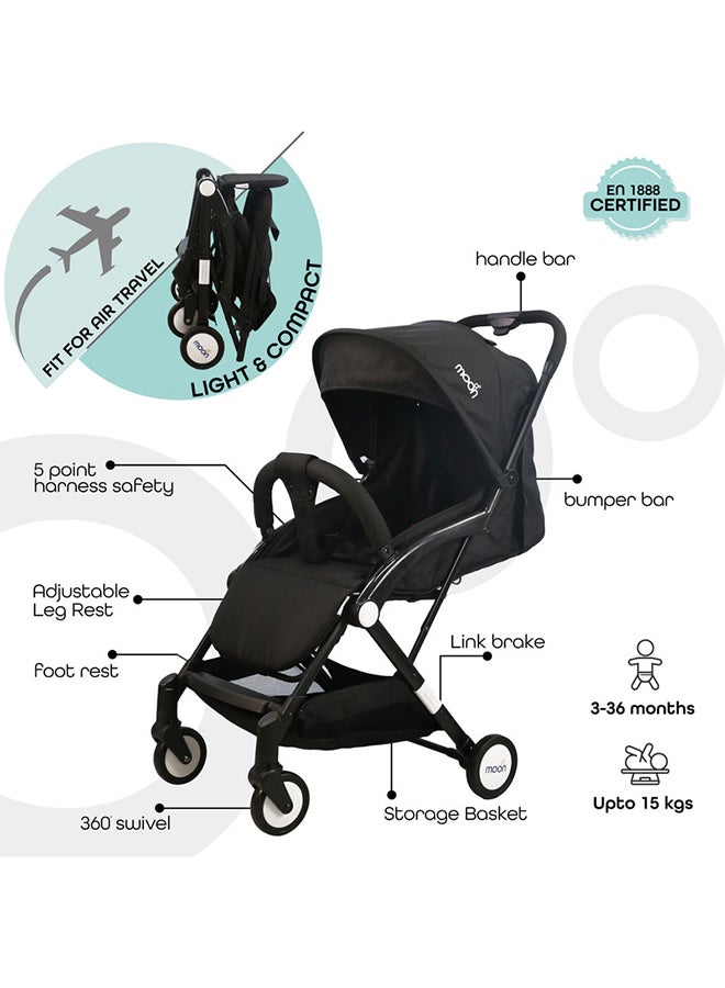 Compact - Cabin Stroller-Black