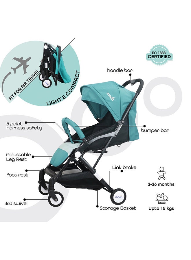 Compact - Cabin Stroller - Sea Blue