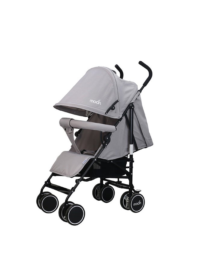 Strek Stroller - Light Grey/Black