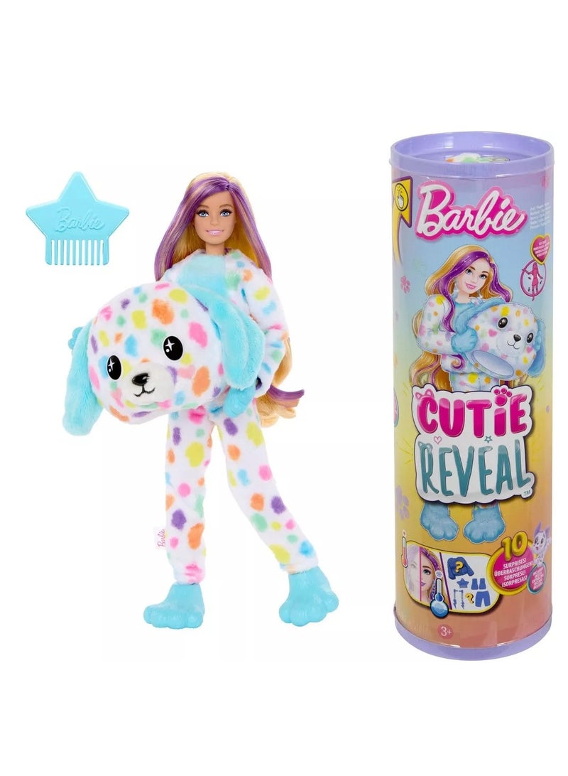 Barbie Cutie Reveal Doll, Dalmatian Costume & Accessories
