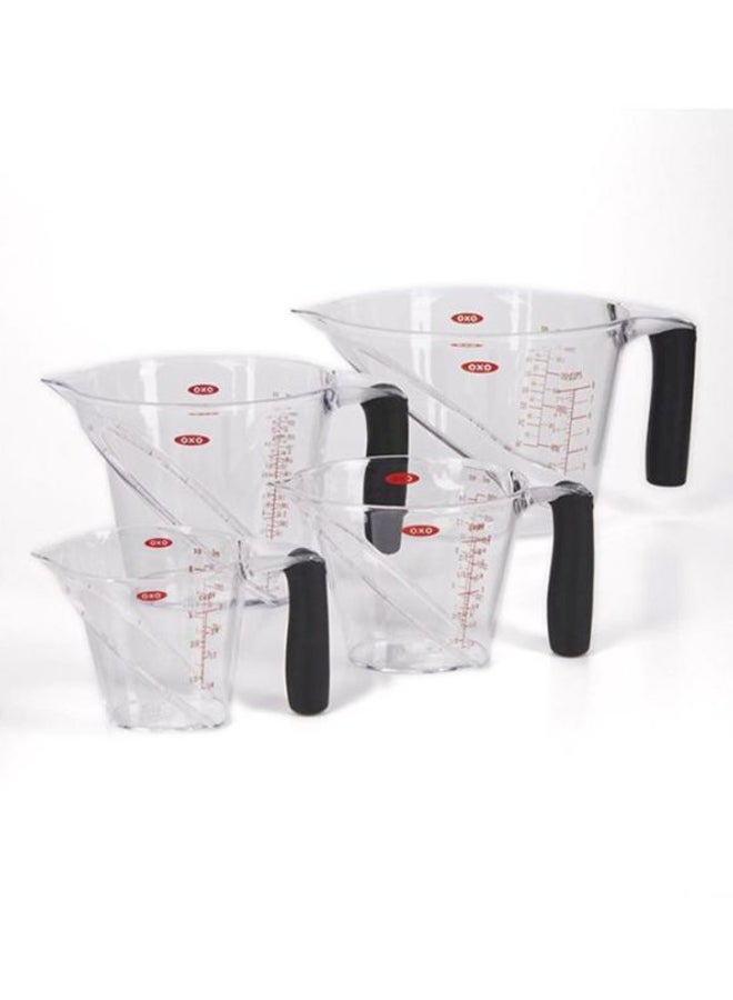 4-Cup Angled Measuring Cup Clear 1Liters