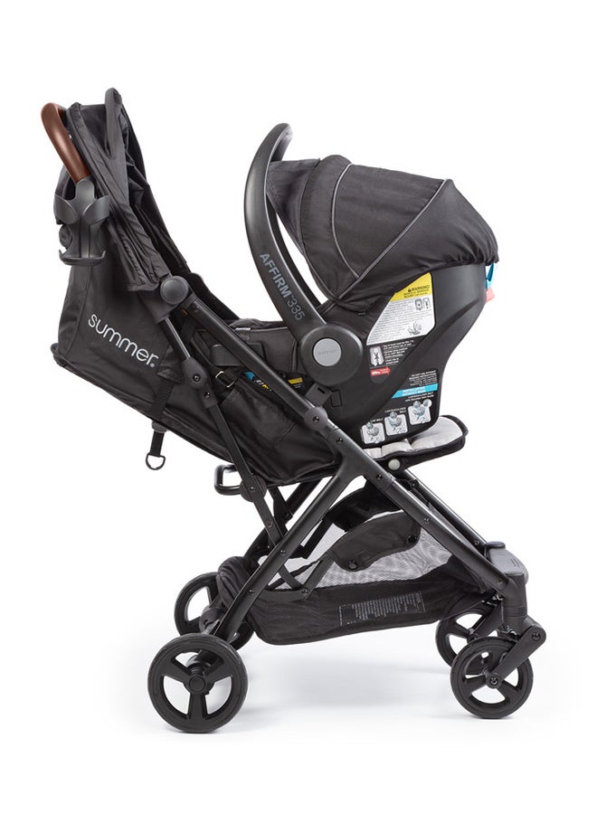 3D Quick Close CS+ Compact Fold Stroller,  6 - 24 Months, Black