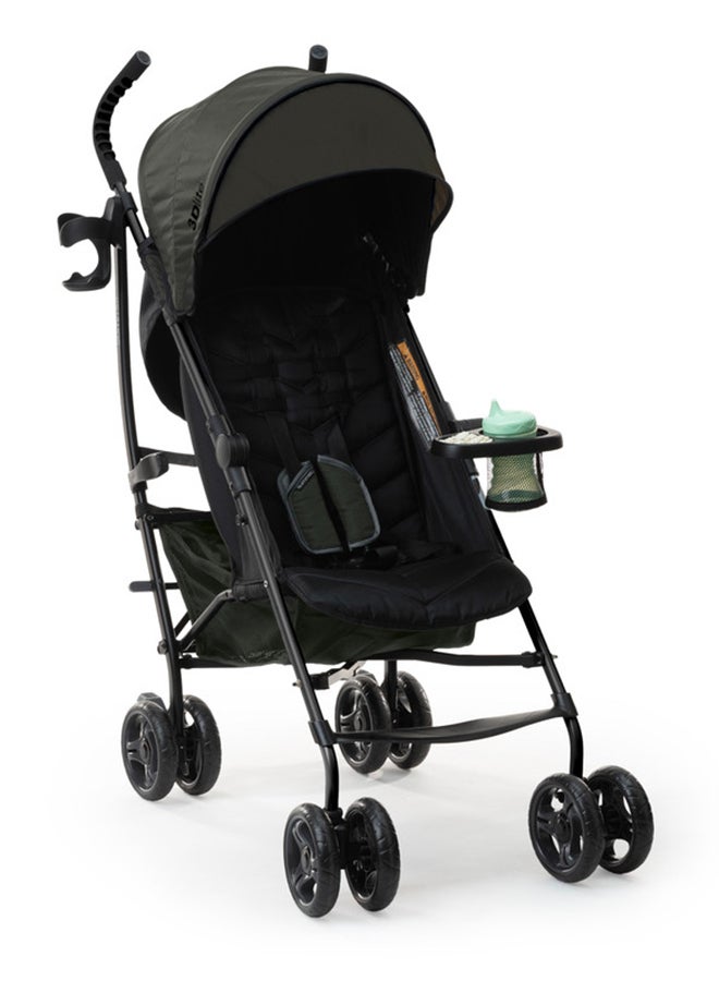 3Dlite Convenience Stroller Fashion, Refresh Black/Green