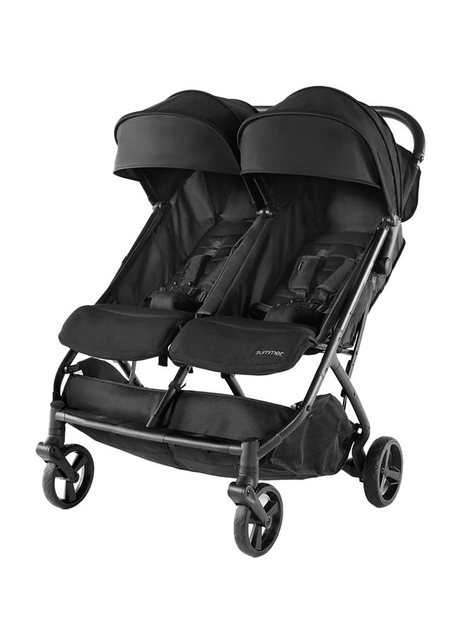 3D Pac CS+ Double Stroller, 6 - 60 Months, Black