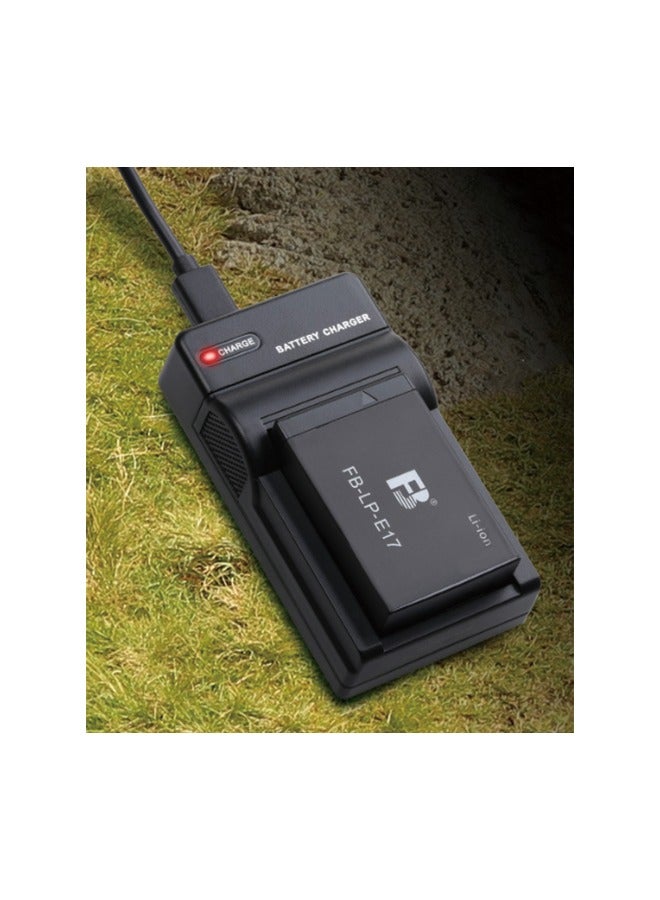 FB LP-E17 Camera Charger for Canon R8, R10, R50, 850D, EOS RP, 200D - Dock Charger