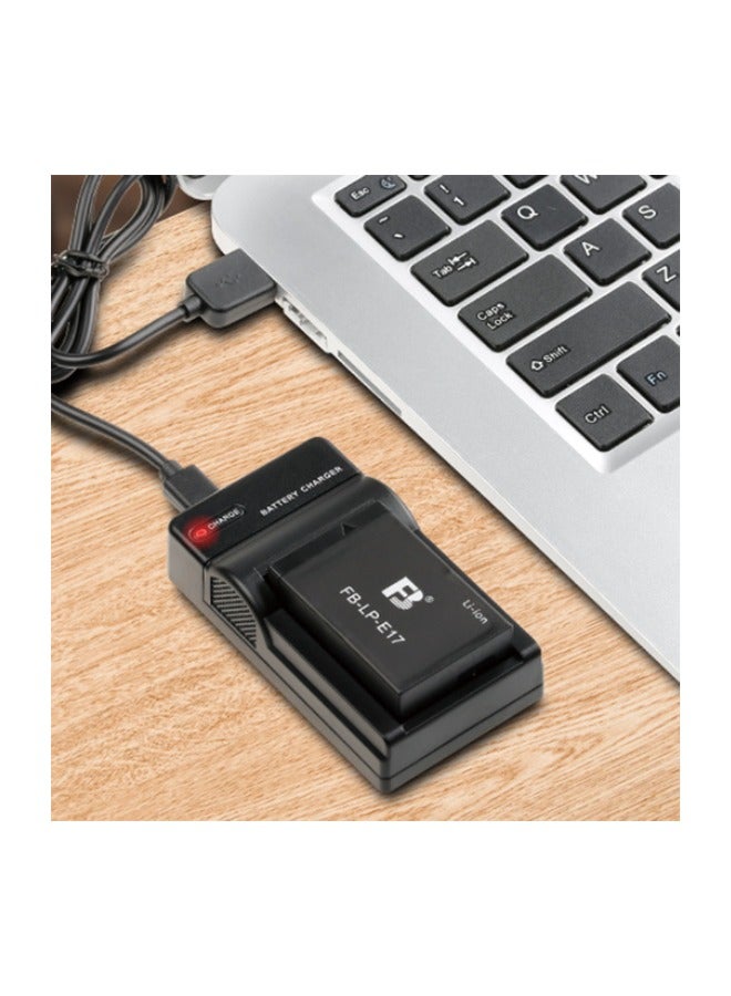 FB LP-E17 Camera Charger for Canon R8, R10, R50, 850D, EOS RP, 200D - Dock Charger