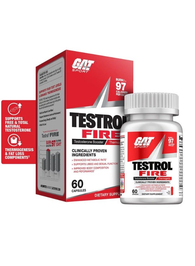 Testrol Fire 60 Capsules