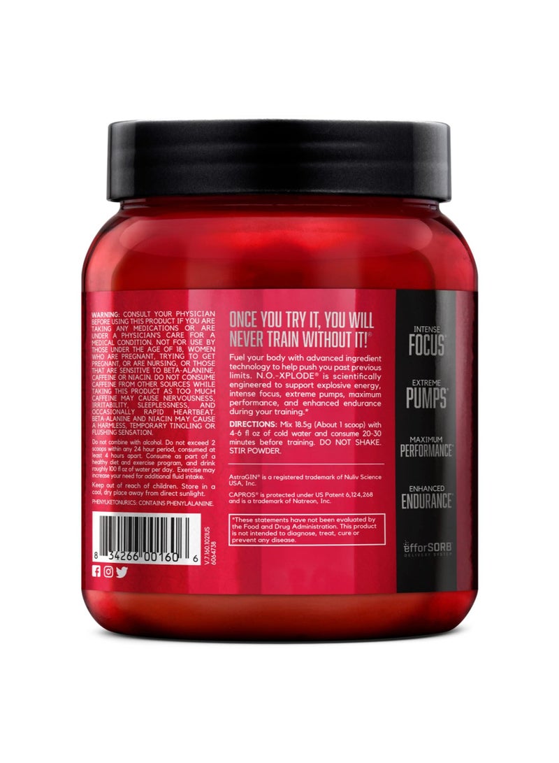 N.O.-Xplode Legendary Pre-Workout Grape Flavor 30 Servings