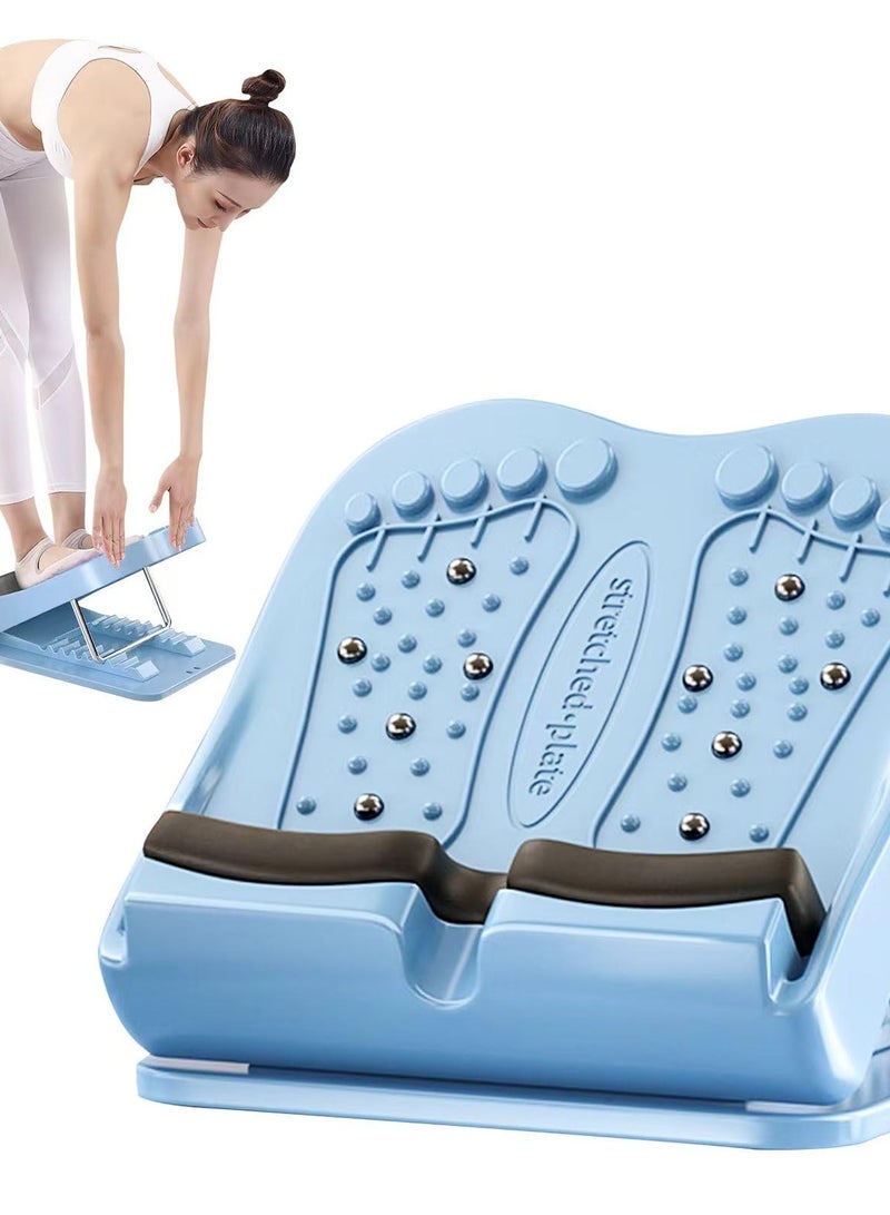 Calf Stretching Diagonal Board, Portable Solution for Calves, Hamstrings, and Buttocks, The calf stretching diagonal board helps you stretch leg muscles and tendons to relieve calf pressure