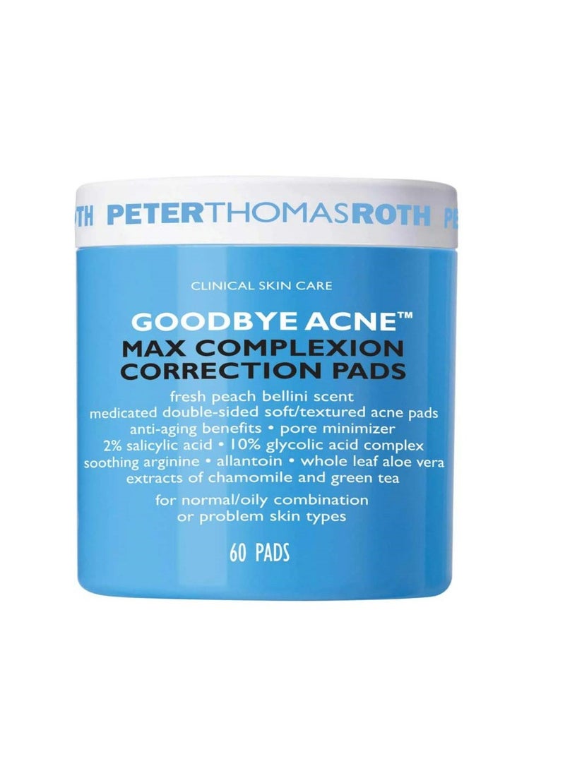 Goodbye Acne™ Max Complexion Correction Pads - 60 Pads