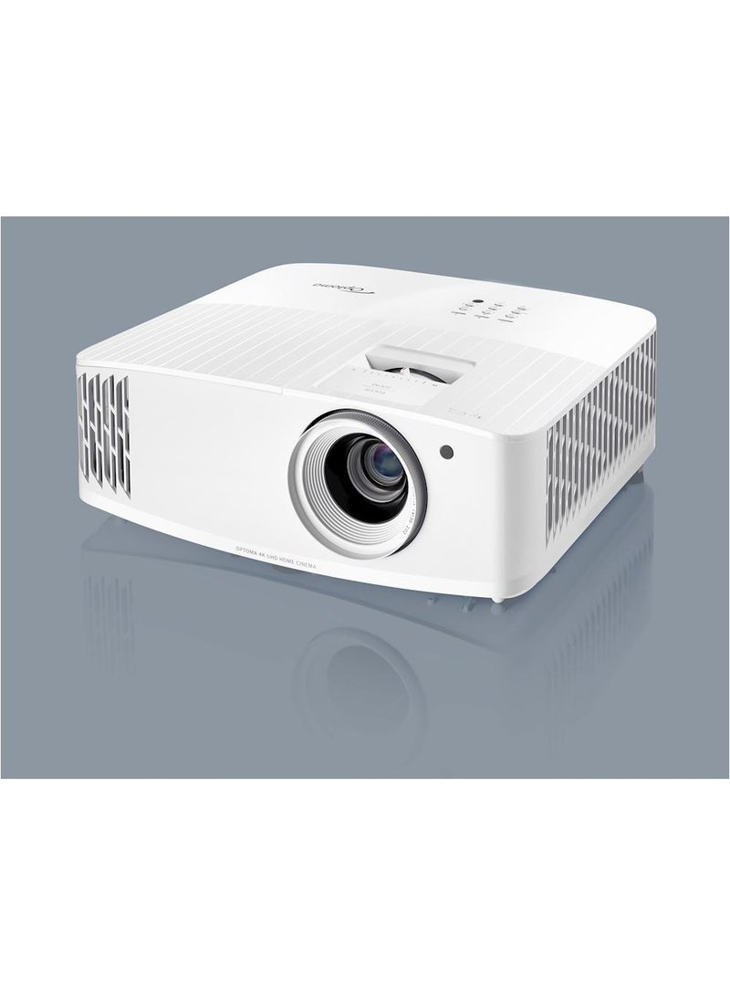 OPTOMA UHD38X 4K Bright, UHD HDR DLP Projector, 3840x2160, 240Hz, 16:9, 4000 Lumens,  Gaming Projector