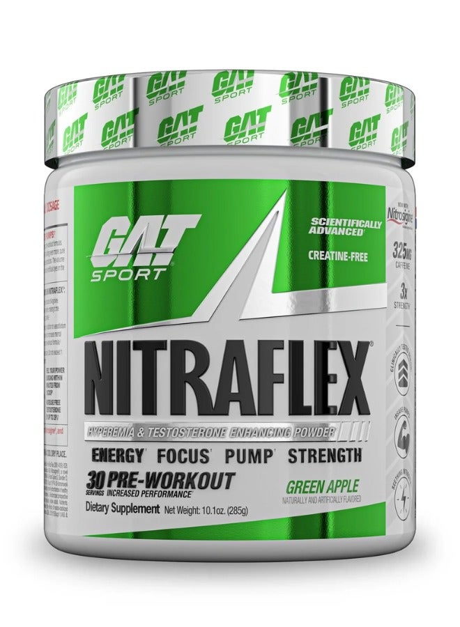 Nitra Flex, Green Apple  Flavor, 285gm