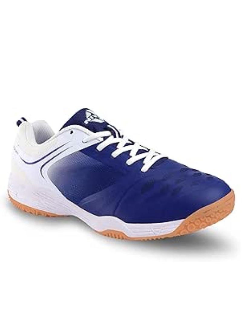 HY - Court 2.0 Badminton Shoes 1190BL06 | Size : 6 UK / 7 US / 40 EU | For Mens and Boys | Non - Marking Round Sole | Lightweight | Comfort and Durable