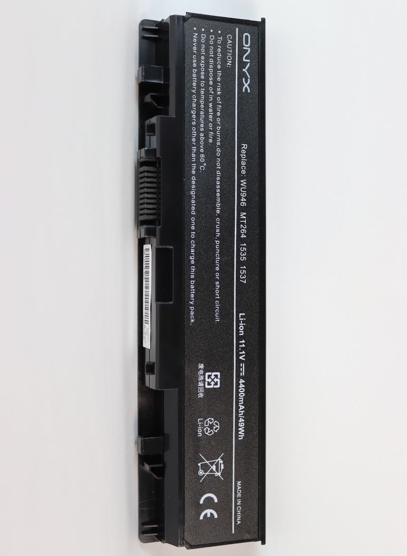 Laptop Replacement Battery For Dell Studio 1535/1536 / 1537 1550 1555 1558.