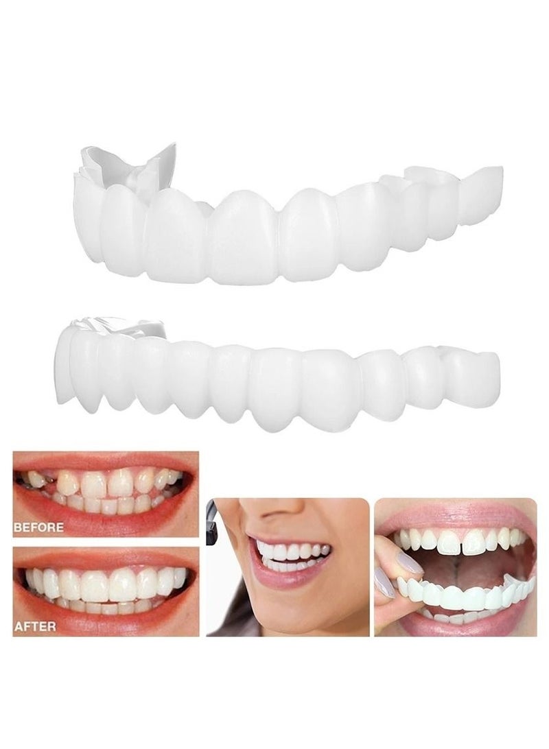 Teeth Veneers Anti-true Braces Snap On Smile Teeth Whitening Denture Teeth Comfortable Veneer Cover Teeth