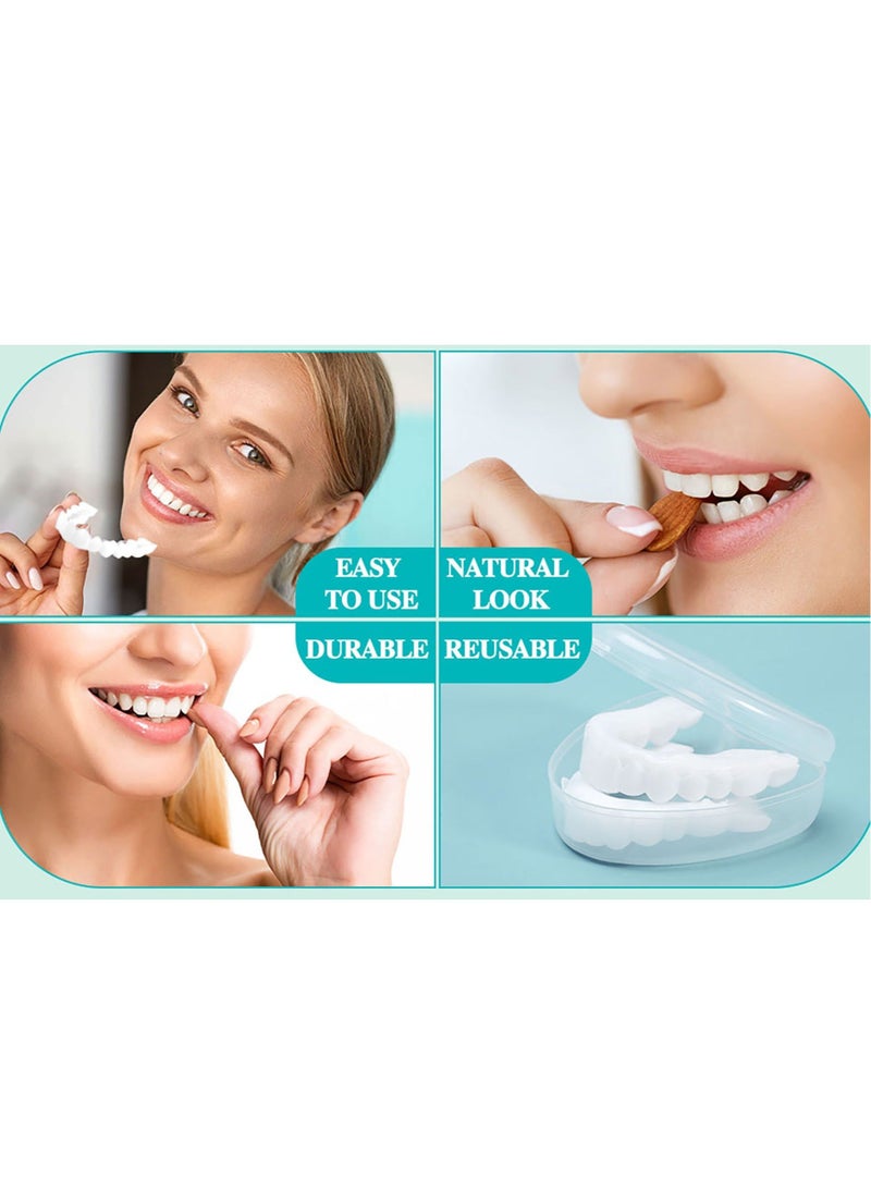 Teeth Veneers Anti-true Braces Snap On Smile Teeth Whitening Denture Teeth Comfortable Veneer Cover Teeth