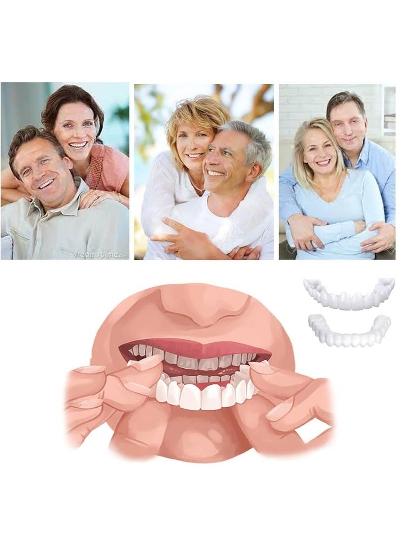 Teeth Veneers Anti-true Braces Snap On Smile Teeth Whitening Denture Teeth Comfortable Veneer Cover Teeth