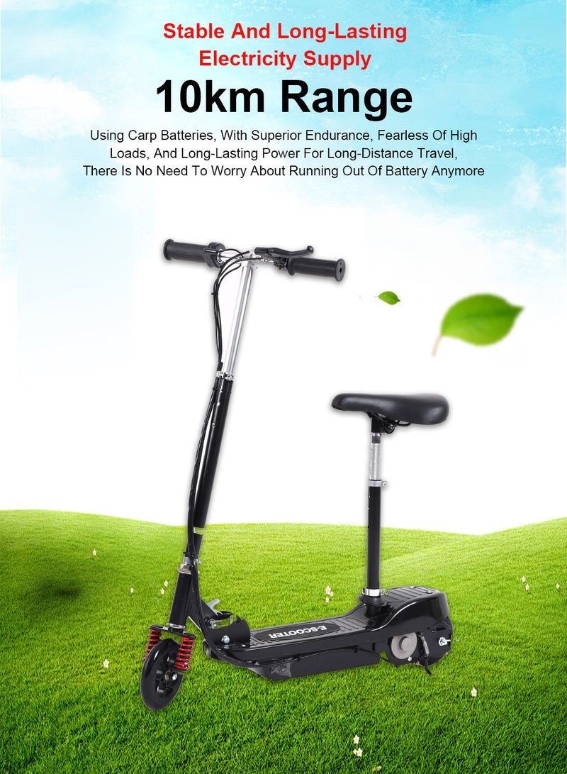 Electric Scooter, Speed 15 KM/H, Maximum Range 9KM, Simple Folding Youth Electric Scooter