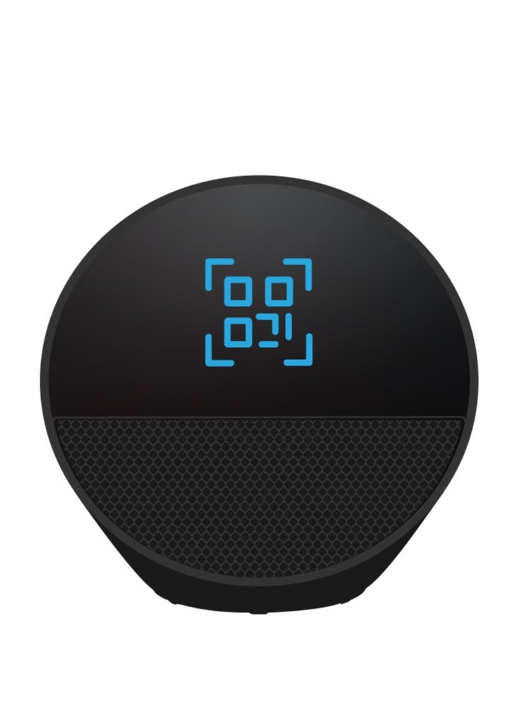 Echo Spot is a smart device with a vibrant Sonido and Alexa with a beautiful screen (white), new release 2024.