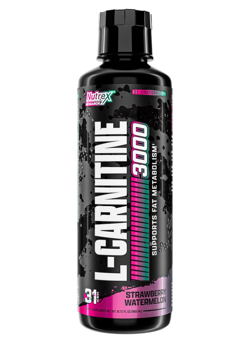 L-CARNITINE 3000 LIQUID STRAWBERRY WATERMELON 465ML 31 SERVINGS