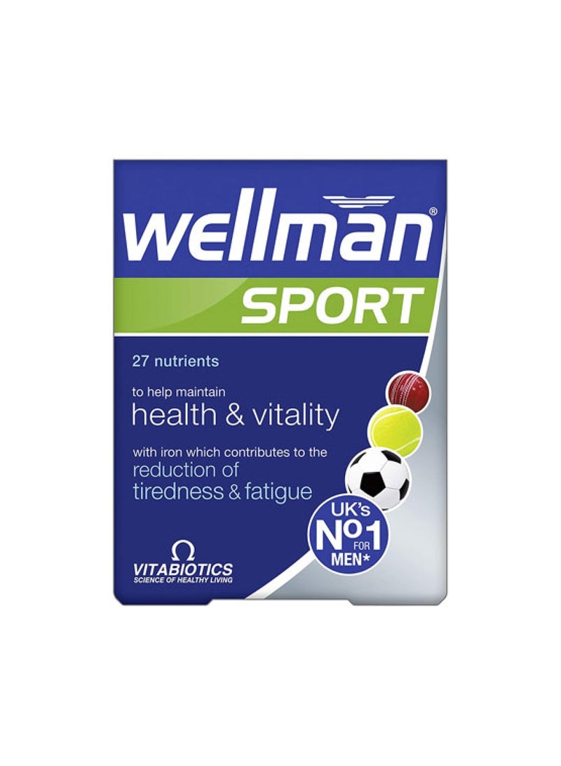 Wellman Sport – 30 Tablets