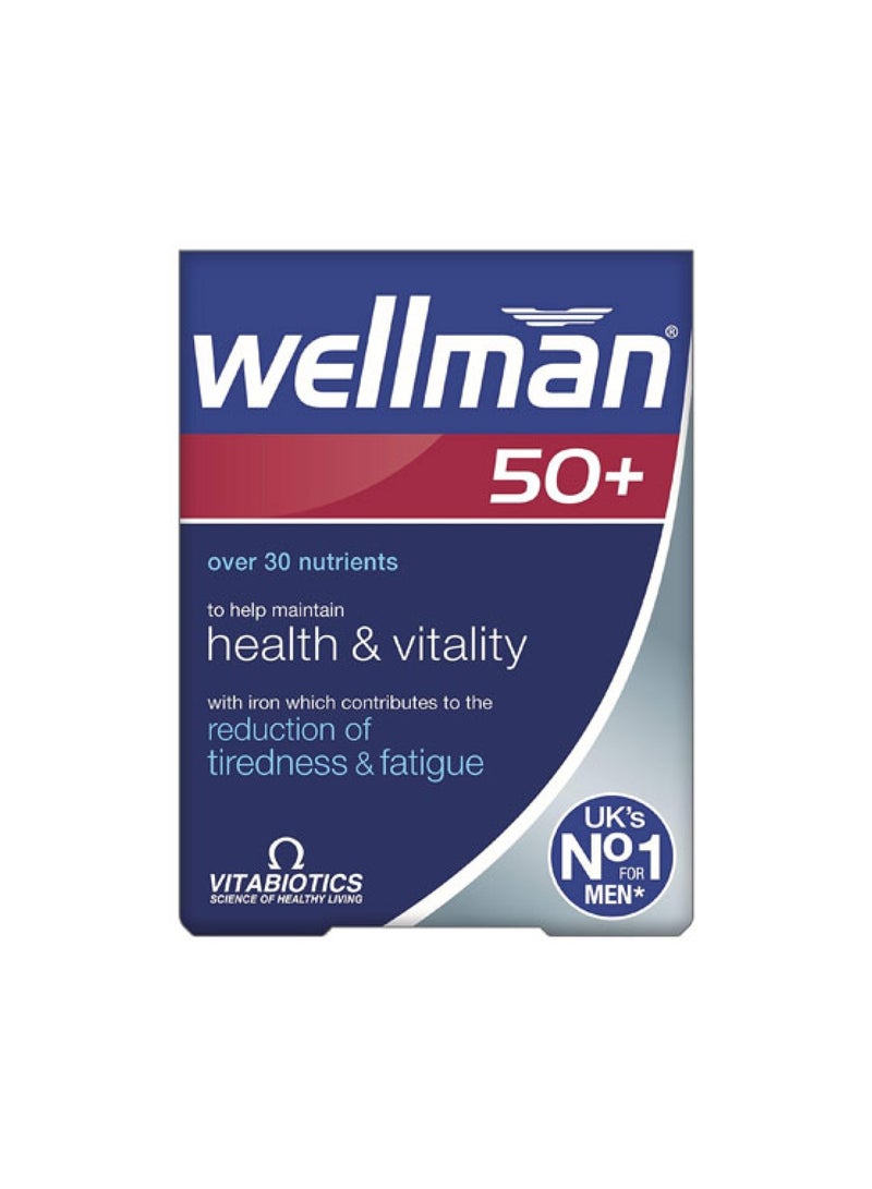 Wellman 50 Plus – 30 Tablets