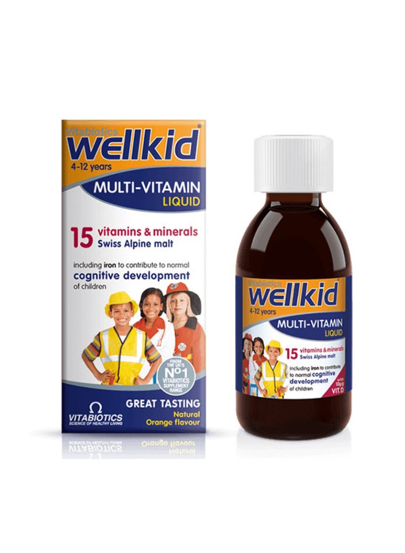 Wellkid Multi-Vitamin Liquid 150ml