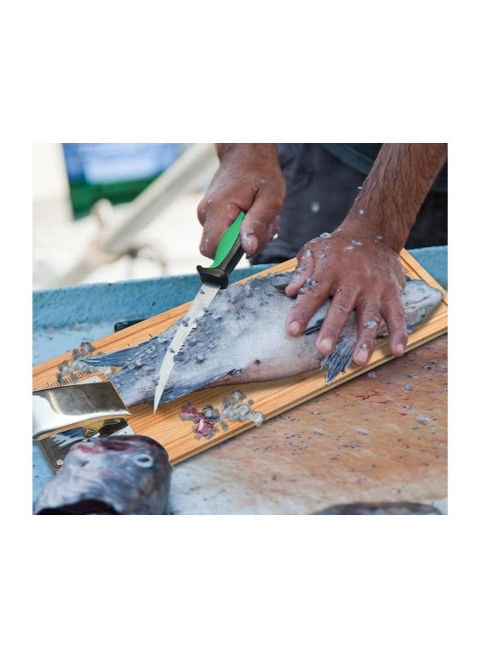 Fishing Fillet Knife – High-Carbon Stainless Steel Blade for Precision Filleting, Ergonomic Non-Slip Handle, Includes Protective Sheath, Ideal for Freshwater and Saltwater Fish, Perfect for Anglers and Chefs