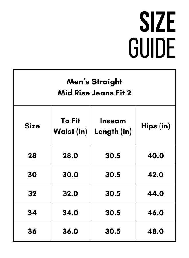 Straight Fit Light Fade Jeans for Men