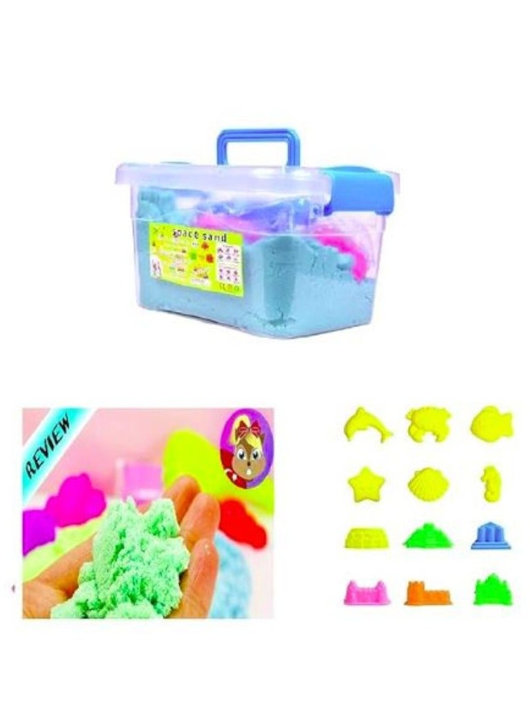 Kinetic Sand Kit Amazing Dough and Clay Active Magic Clay Sand with Mould,Activity Toys Indoor Games for Kids Age 10 to 15