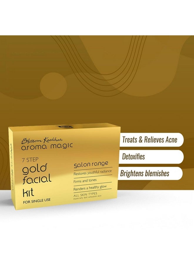 Aroma Magic Gold Facial Kit 7 Step Salon Range 45Gm (Pack Of 2)