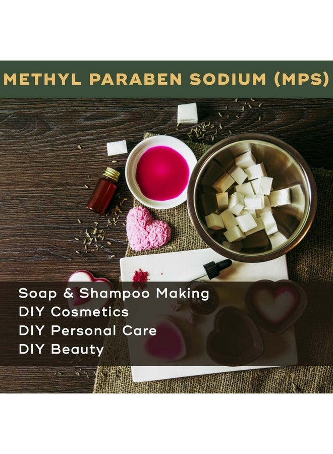 Methyl Paraben Sodium Mps 1 Kg For Soap Making Shampoo Cosmetics Serum Making Beauty Formulations Moisturizer Lotion Making & Diy Personal Care For Face Hair Skin & Body