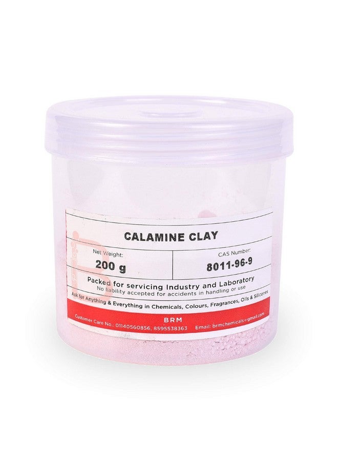 Calamine Clay Powder 200 Grams For Facemask Diy Beauty Products Make Up Cosmetics Soap Making & Personal Care For Face Hair Body