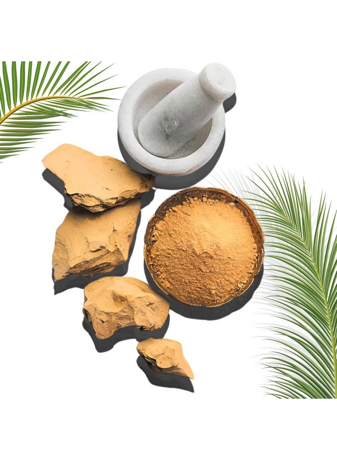 Directharvest Multani Mitti Stone Face Pack 350G Multani Mitti For Facepack Raw Multani Mitti Fuller'S Earth