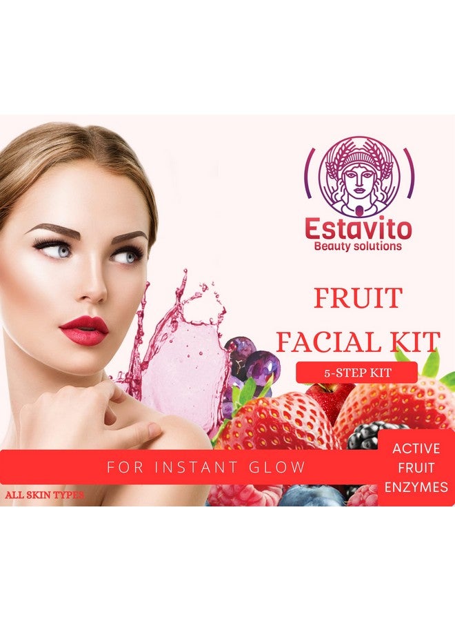 Fruit Facial Kit For Instant Glow (All Skin Types)